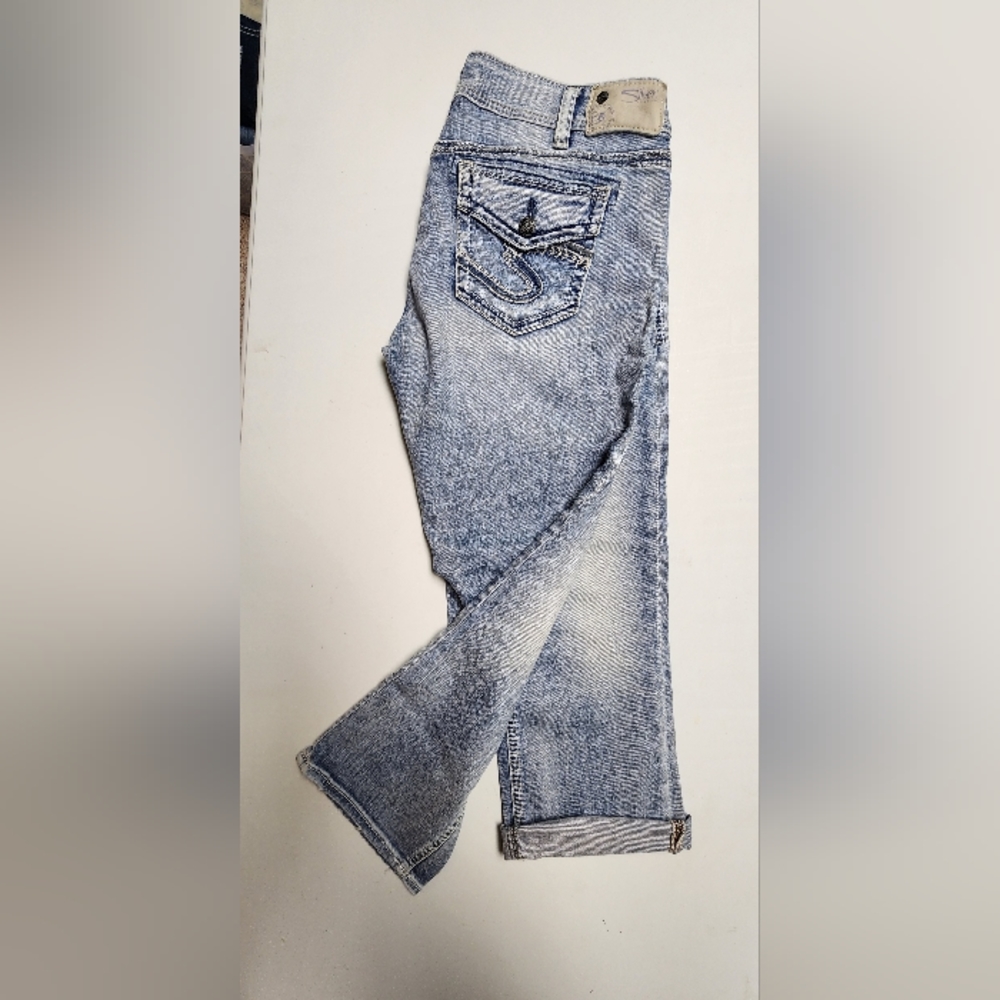 CAPRI, Silver Jeans Co, SUKI jeans size 30x22.5
